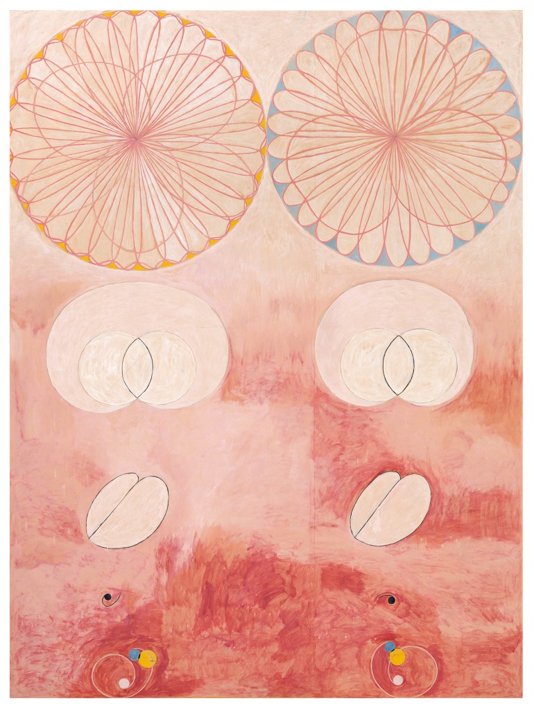 Hilma AF Klint Las Diez Mayores - Vejez No.9 - 1907