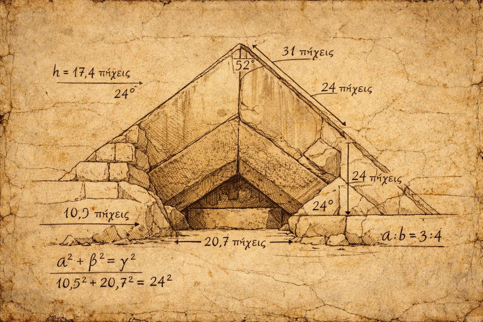 Las Piramides de Egipto te estan hablando planos ALMMA Pitagoras 3