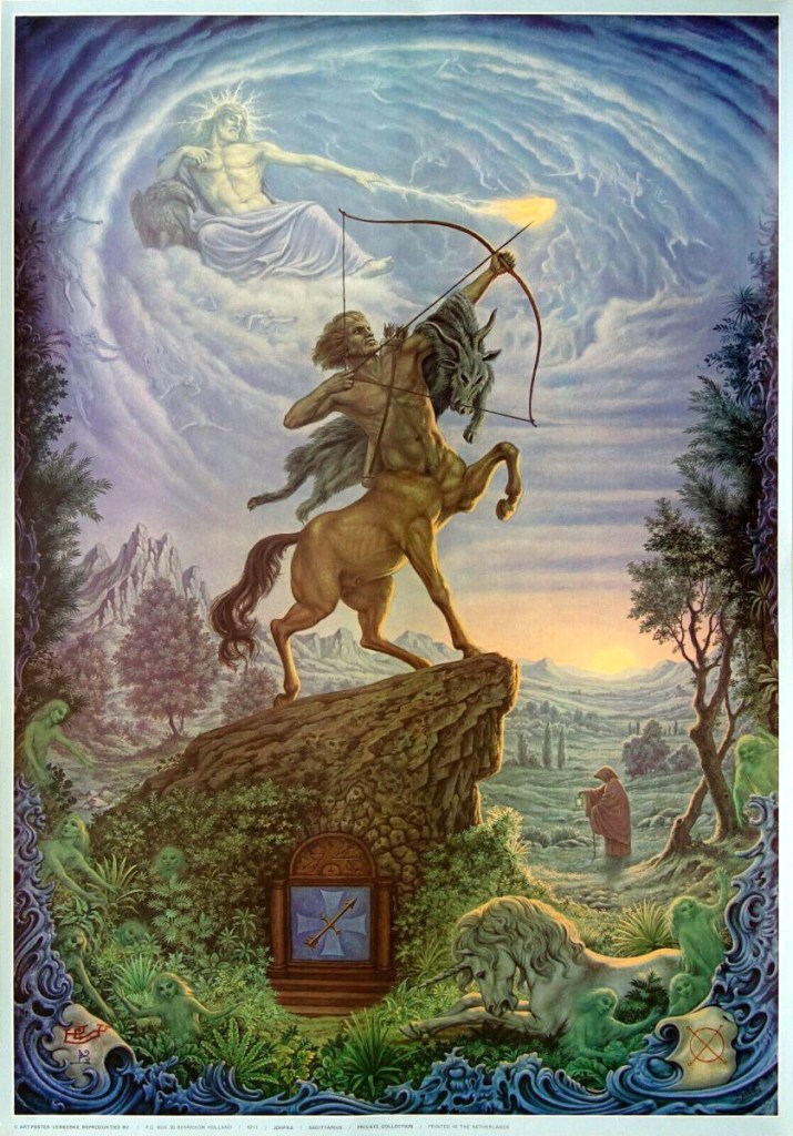 Sagitario zodiaco mistico iniciatico